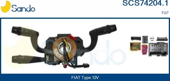 Sando SCS74204.1 - Slēdzis uz stūres statnes autodraugiem.lv