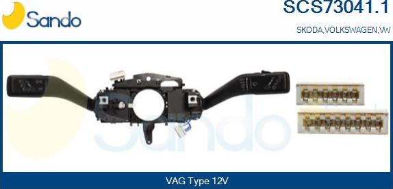 Sando SCS73041.1 - Slēdzis uz stūres statnes autodraugiem.lv