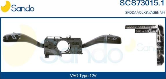 Sando SCS73015.1 - Slēdzis uz stūres statnes autodraugiem.lv