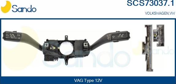 Sando SCS73037.1 - Slēdzis uz stūres statnes autodraugiem.lv