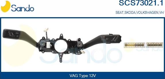 Sando SCS73021.1 - Slēdzis uz stūres statnes autodraugiem.lv