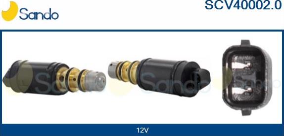 Sando SCV40002.0 - Regulēšanas vārsts, Kompresors autodraugiem.lv