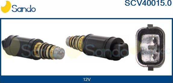 Sando SCV40015.0 - Regulēšanas vārsts, Kompresors autodraugiem.lv
