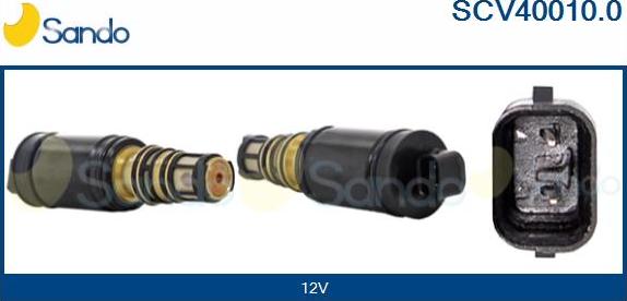 Sando SCV40010.0 - Regulēšanas vārsts, Kompresors autodraugiem.lv