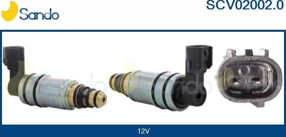 Sando SCV02002.0 - Regulēšanas vārsts, Kompresors autodraugiem.lv