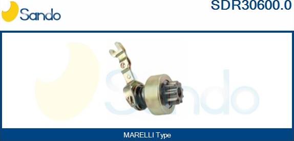 Sando SDR30600.0 - Zobrats, Starteris autodraugiem.lv