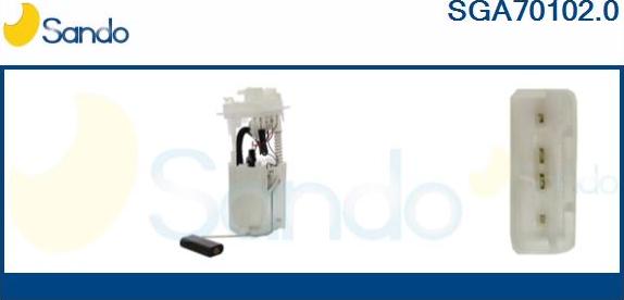 Sando SGA70102.0 - Degvielas sūkņa modulis autodraugiem.lv