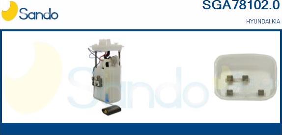 Sando SGA78102.0 - Degvielas sūkņa modulis autodraugiem.lv