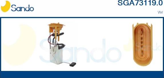 Sando SGA73119.0 - Degvielas sūkņa modulis autodraugiem.lv