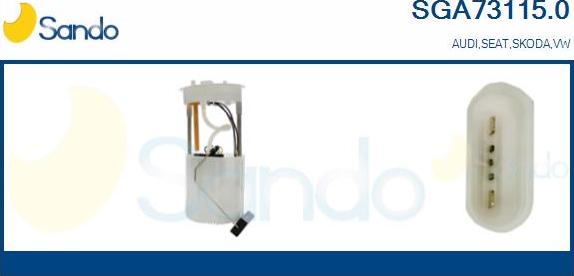 Sando SGA73115.0 - Degvielas sūkņa modulis autodraugiem.lv