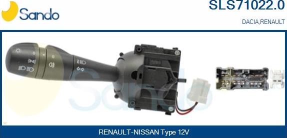 Sando SLS71022.0 - Slēdzis uz stūres statnes autodraugiem.lv