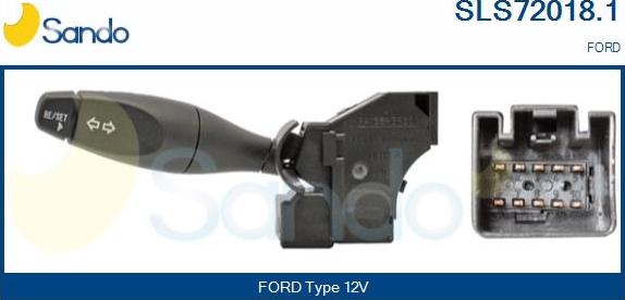 Sando SLS72018.1 - Slēdzis uz stūres statnes autodraugiem.lv