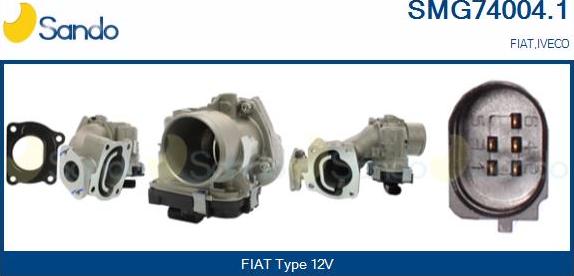 Sando SMG74004.1 - Izpl. gāzu recirkulācijas modulis autodraugiem.lv
