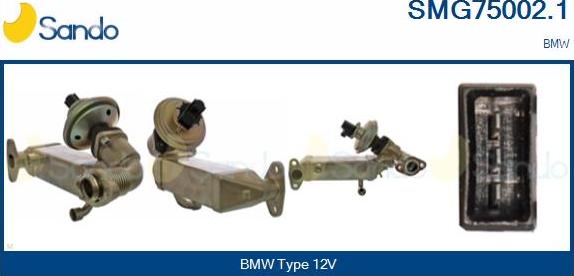 Sando SMG75002.1 - Izpl. gāzu recirkulācijas modulis autodraugiem.lv