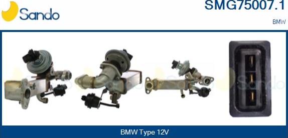 Sando SMG75007.1 - Izpl. gāzu recirkulācijas modulis autodraugiem.lv