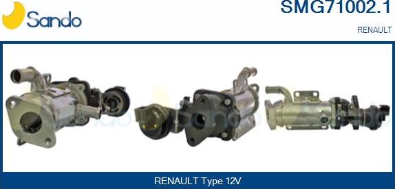 Sando SMG71002.1 - Izpl. gāzu recirkulācijas modulis autodraugiem.lv