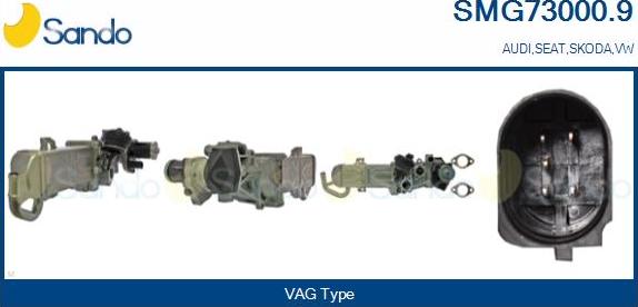 Sando SMG73000.9 - Izpl. gāzu recirkulācijas modulis autodraugiem.lv