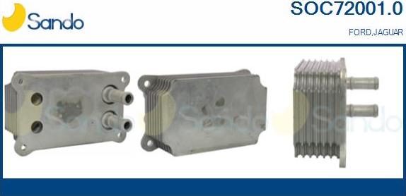 Sando SOC72001.0 - Eļļas radiators, Motoreļļa autodraugiem.lv