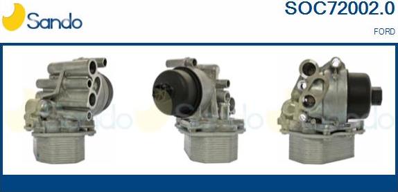 Sando SOC72002.0 - Eļļas radiators, Motoreļļa autodraugiem.lv