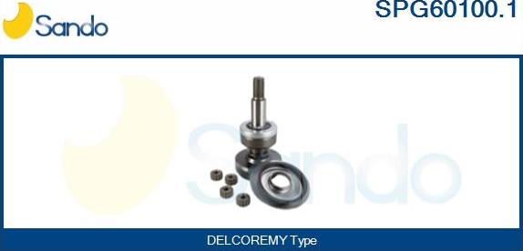 Sando SPG60100.1 - Remkomplekts, Startera planetārais pārvads autodraugiem.lv