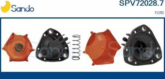 Sando SPV72028.7 - Pūtes spiediena regulēšanas vārsts autodraugiem.lv