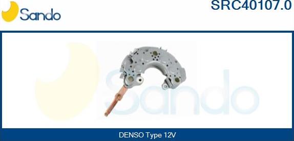 Sando SRC40107.0 - Taisngriezis, Ģenerators autodraugiem.lv