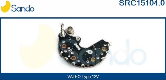 Sando SRC15104.0 - Taisngriezis, Ģenerators autodraugiem.lv