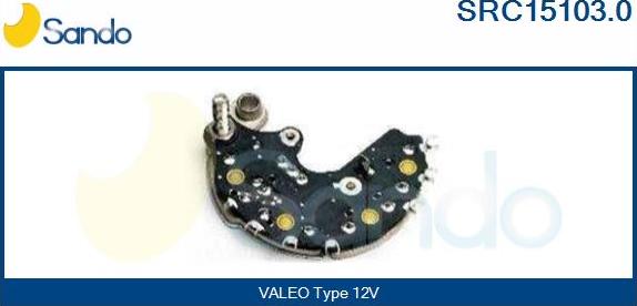 Sando SRC15103.0 - Taisngriezis, Ģenerators autodraugiem.lv