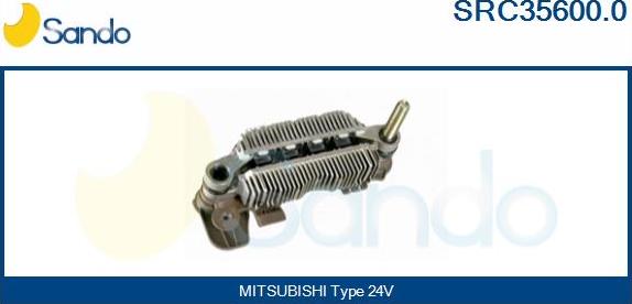 Sando SRC35600.0 - Taisngriezis, Ģenerators autodraugiem.lv