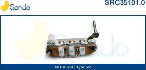 Sando SRC35101.0 - Taisngriezis, Ģenerators autodraugiem.lv