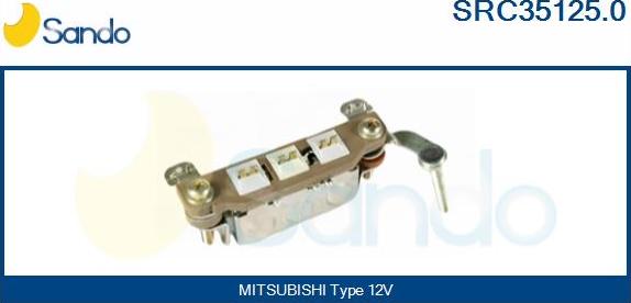 Sando SRC35125.0 - Taisngriezis, Ģenerators autodraugiem.lv