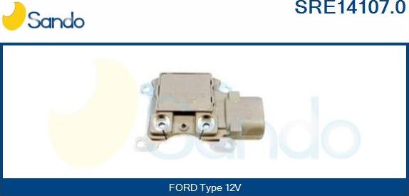 Sando SRE14107.0 - Ģeneratora sprieguma regulators autodraugiem.lv