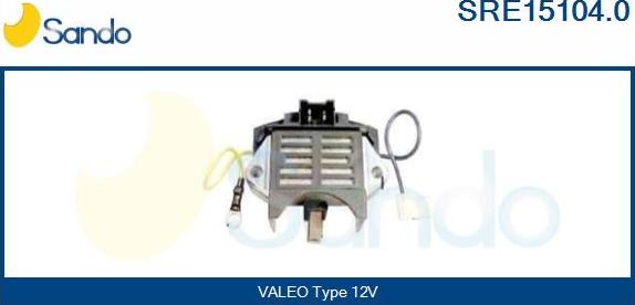 Sando SRE15104.0 - Ģeneratora sprieguma regulators autodraugiem.lv