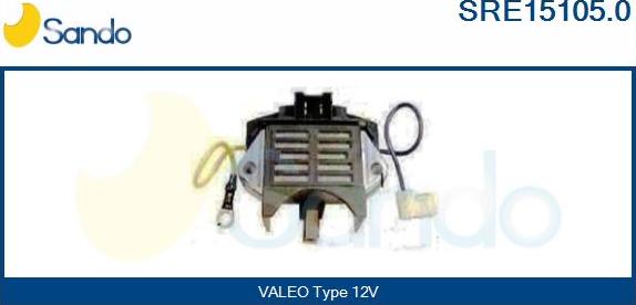 Sando SRE15105.0 - Ģeneratora sprieguma regulators autodraugiem.lv