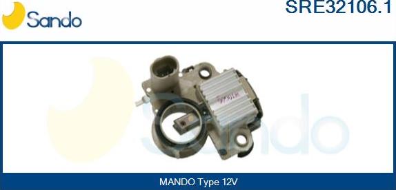 Sando SRE32106.1 - Ģeneratora sprieguma regulators autodraugiem.lv
