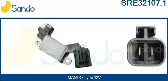 Sando SRE32107.1 - Ģeneratora sprieguma regulators autodraugiem.lv