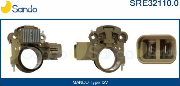 Sando SRE32110.0 - Ģeneratora sprieguma regulators autodraugiem.lv