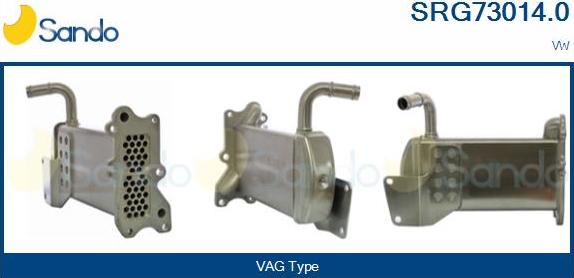Sando SRG73014.0 - Radiators, Izplūdes gāzu recirkulācija autodraugiem.lv
