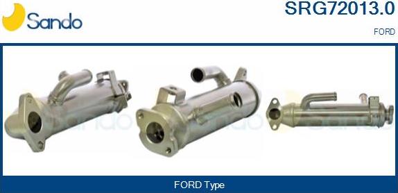 Sando SRG72013.0 - Radiators, Izplūdes gāzu recirkulācija autodraugiem.lv