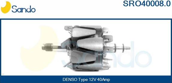 Sando SRO40008.0 - Rotors, Ģenerators autodraugiem.lv