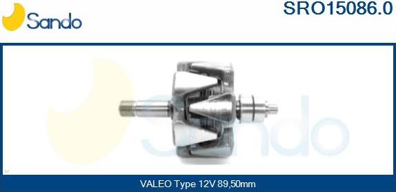 Sando SRO15086.0 - Rotors, Ģenerators autodraugiem.lv