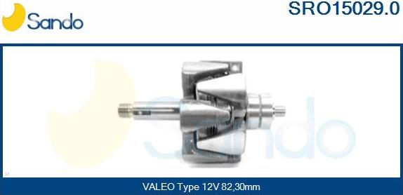 Sando SRO15029.0 - Rotors, Ģenerators autodraugiem.lv