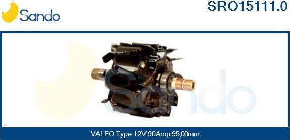 Sando SRO15111.0 - Rotors, Ģenerators autodraugiem.lv