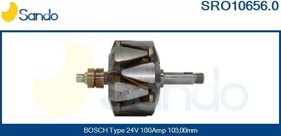 Sando SRO10656.0 - Rotors, Ģenerators autodraugiem.lv