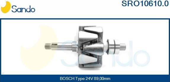 Sando SRO10610.0 - Rotors, Ģenerators autodraugiem.lv