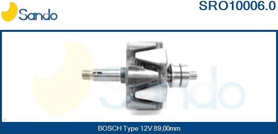 Sando SRO10006.0 - Rotors, Ģenerators autodraugiem.lv