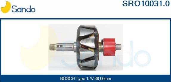 Sando SRO10031.0 - Rotors, Ģenerators autodraugiem.lv