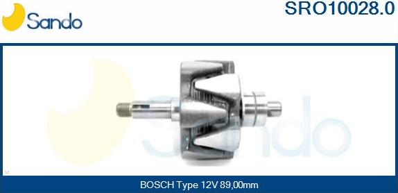 Sando SRO10028.0 - Rotors, Ģenerators autodraugiem.lv