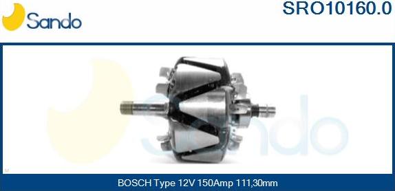 Sando SRO10160.0 - Rotors, Ģenerators autodraugiem.lv