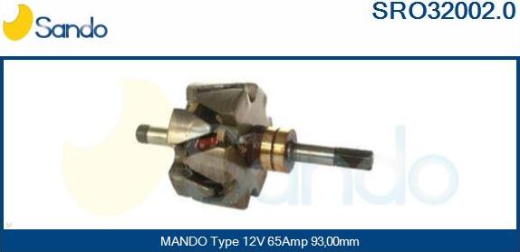 Sando SRO32002.0 - Rotors, Ģenerators autodraugiem.lv